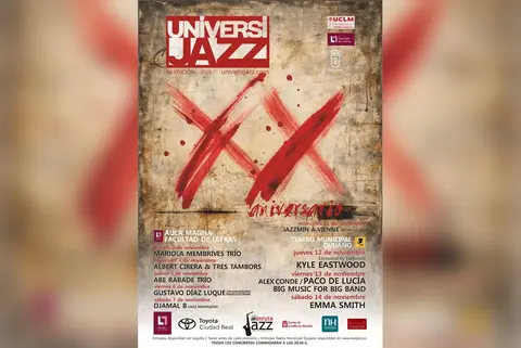 Universijazz celebra 20 años con 9 conciertos en Ciudad Real en noviembre