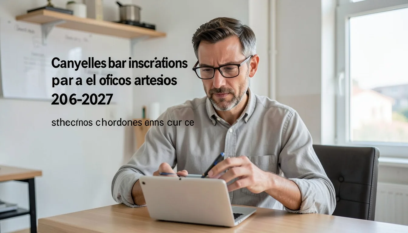 Canyelles abre inscripciones para el curso de oficios artesanos 2026-2027