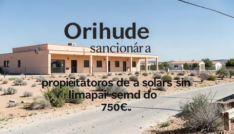 Orihuela sancionará a propietarios de solares sin limpiar desde 750€