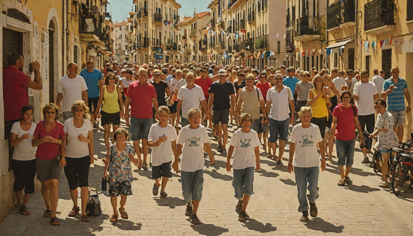 Récord de participación en la Cursa Solidària de Santa Rosalia en Torredembarra