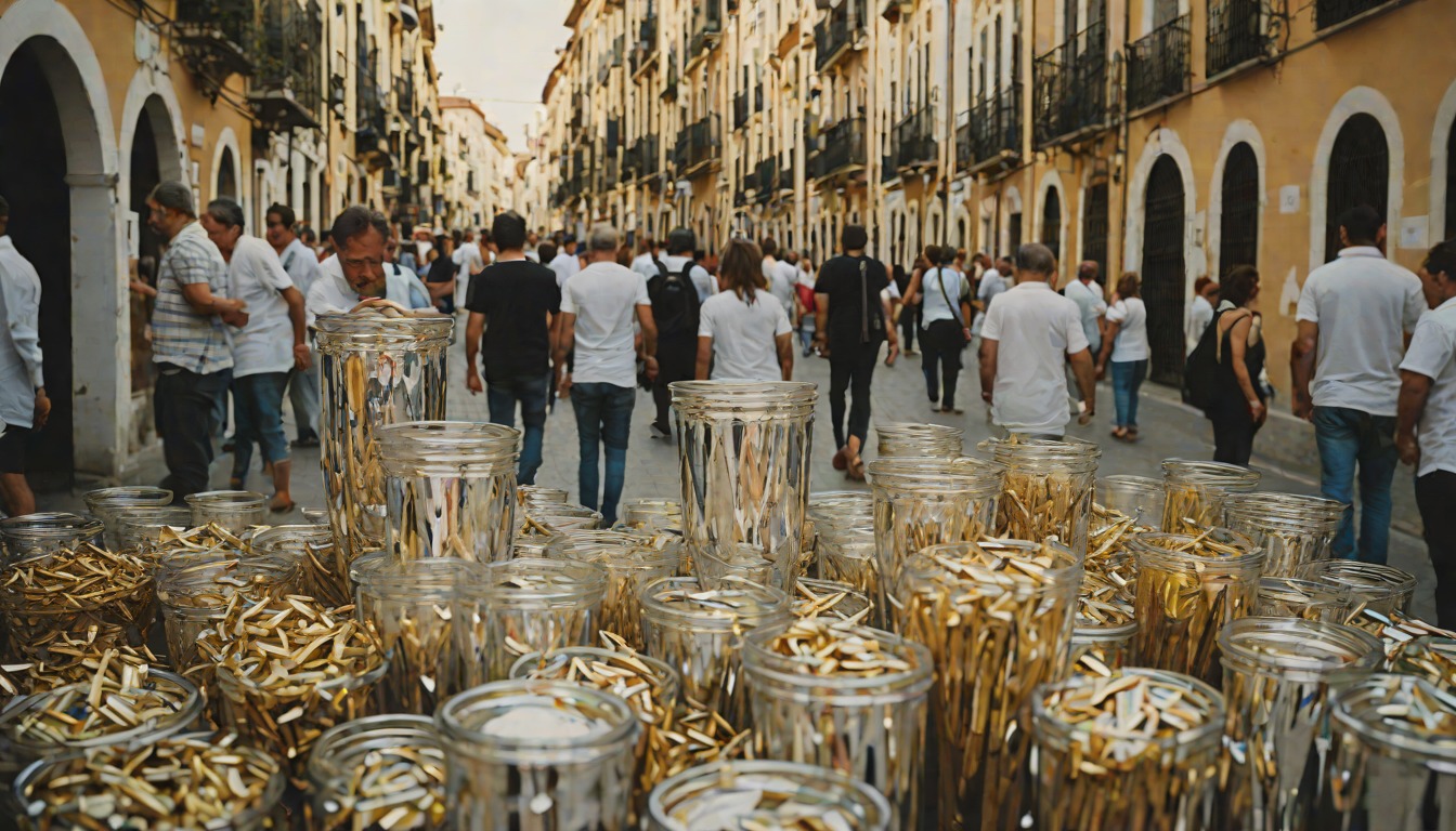 Sevilla la Nueva recupera el ‘Vaso PATOlavida’ para reducir el plástico en las fiestas