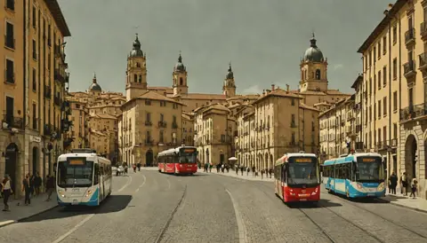 Segovia adelanta el primer autobús a las 6:20 para conectar con el tren a Madrid