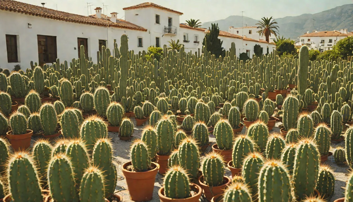 Motril abre los fines de semana el jardín con más de 1.100 cactus de Europa